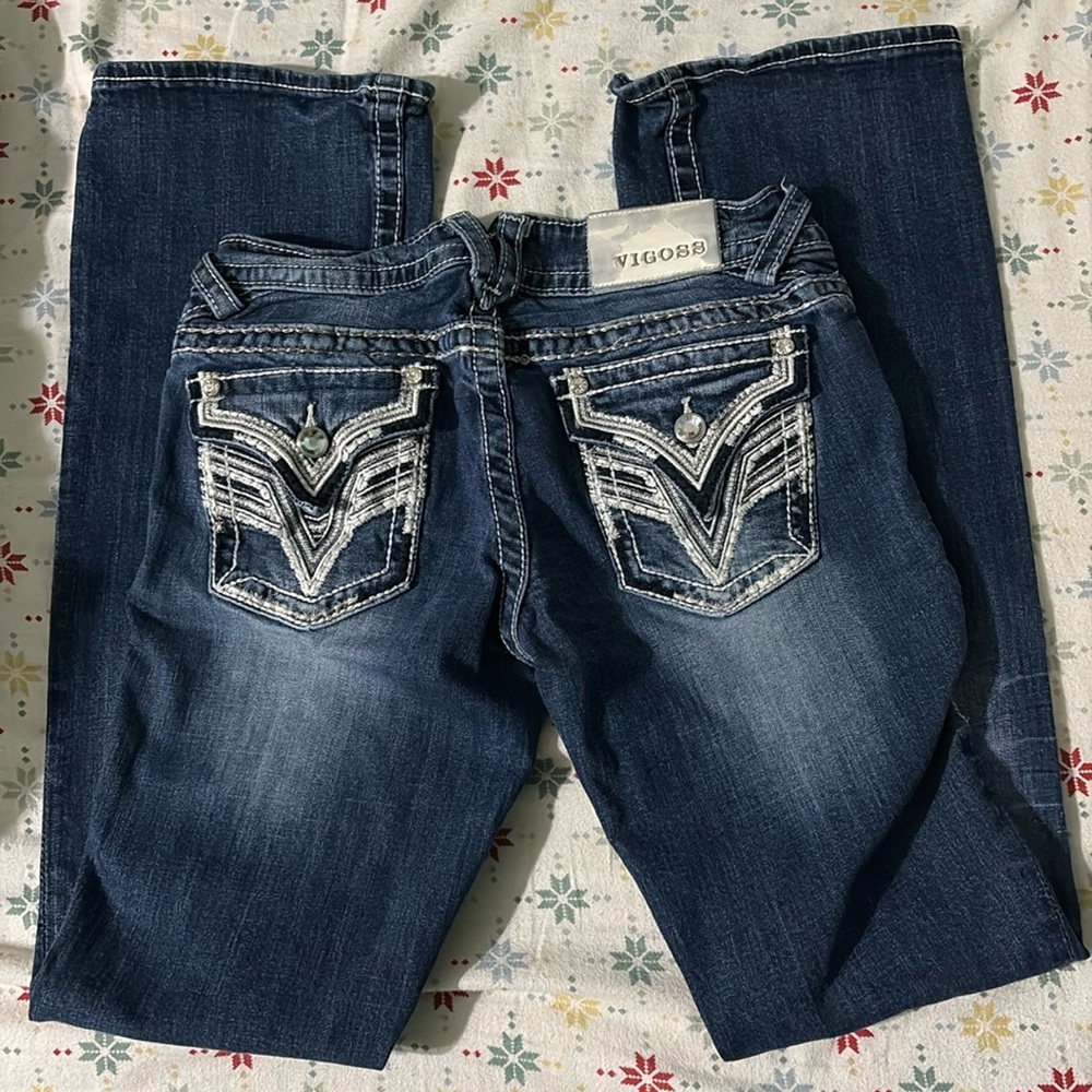 Size 3/4 Length 33 Vigoss Bootcut Jeans